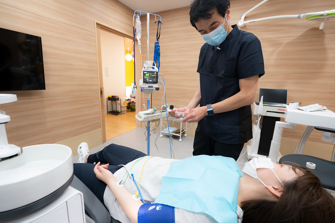 静脈内鎮静法・新前橋・かわまがりファミリー歯科