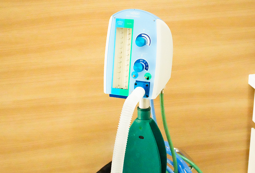 吸入するガスについて